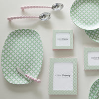 Pearled Pink Salad Servers