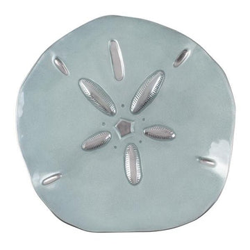 Aqua Sand Dollar Platter | Mariposa Platters