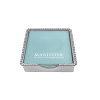 Beaded Cocktail Napkin Box with Insert