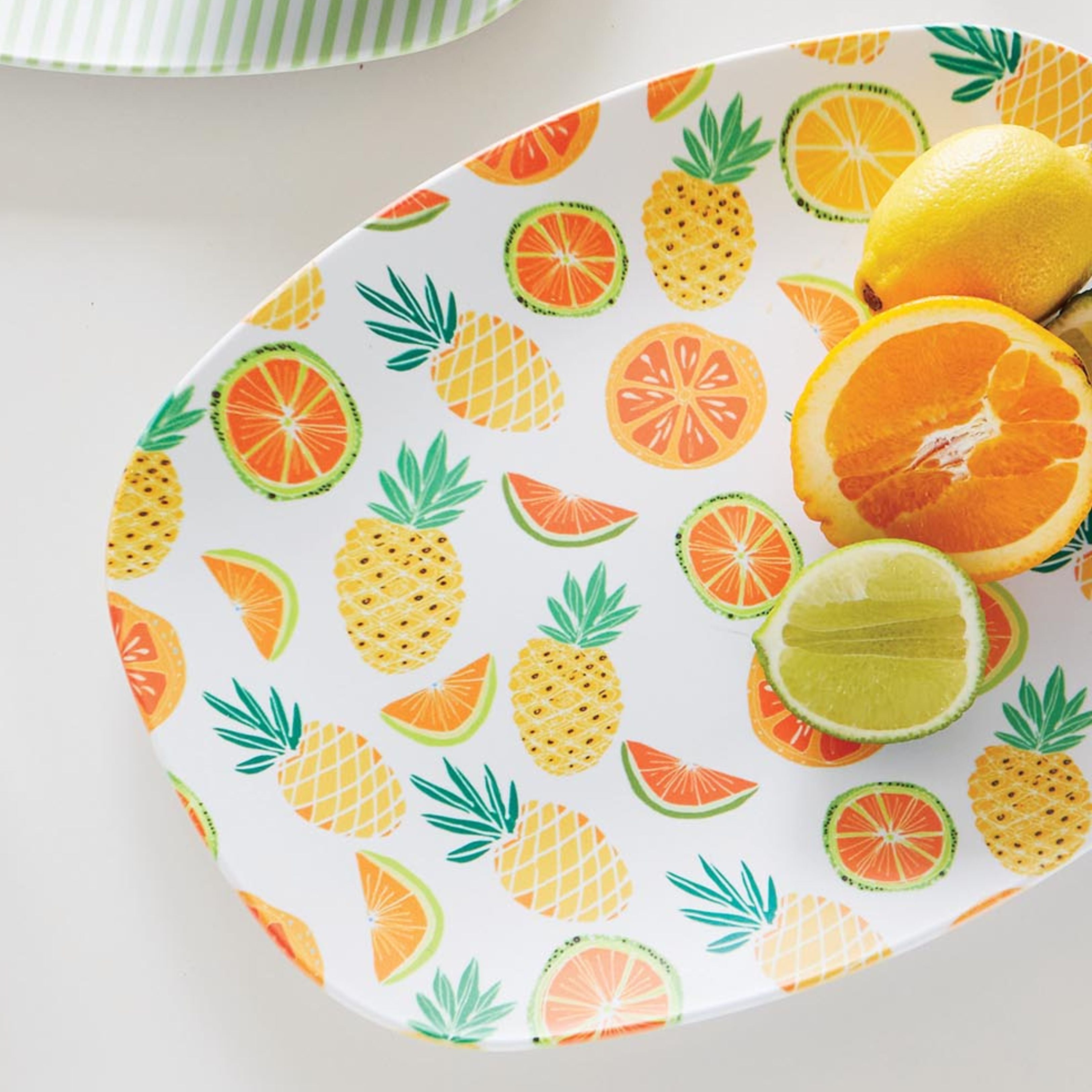 mari☆　100Daysハートデザイン　30Daysフレブルデザイン Tropical Fruits Platter – Mariposa