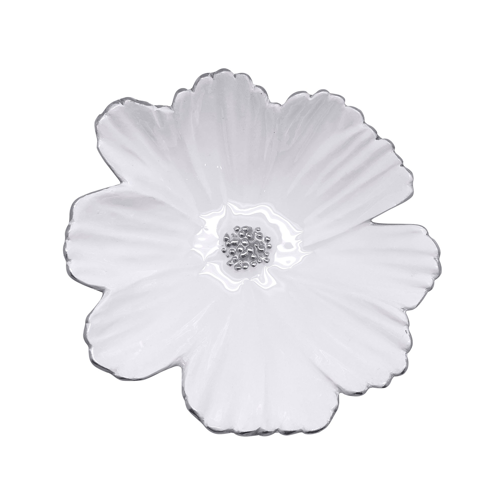 Cosmos White Sauce Dish – Mariposa