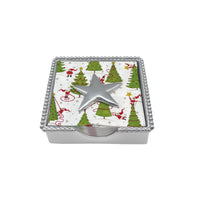 Star Beaded Napkin Box Set