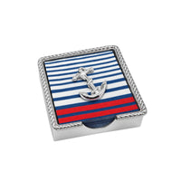 Coffret de serviettes en corde d'ancrage