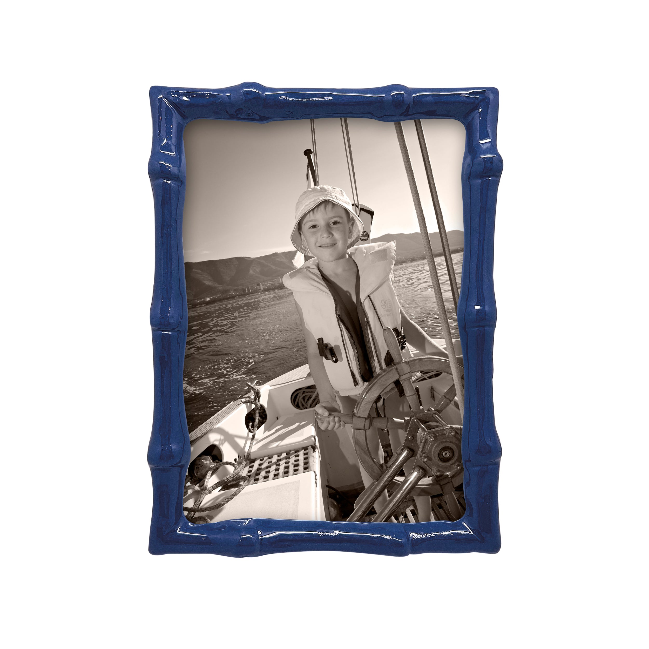 Bamboo Blue 5x7 Frame – Mariposa