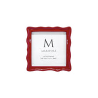 Wavy Red 4x4 Frame