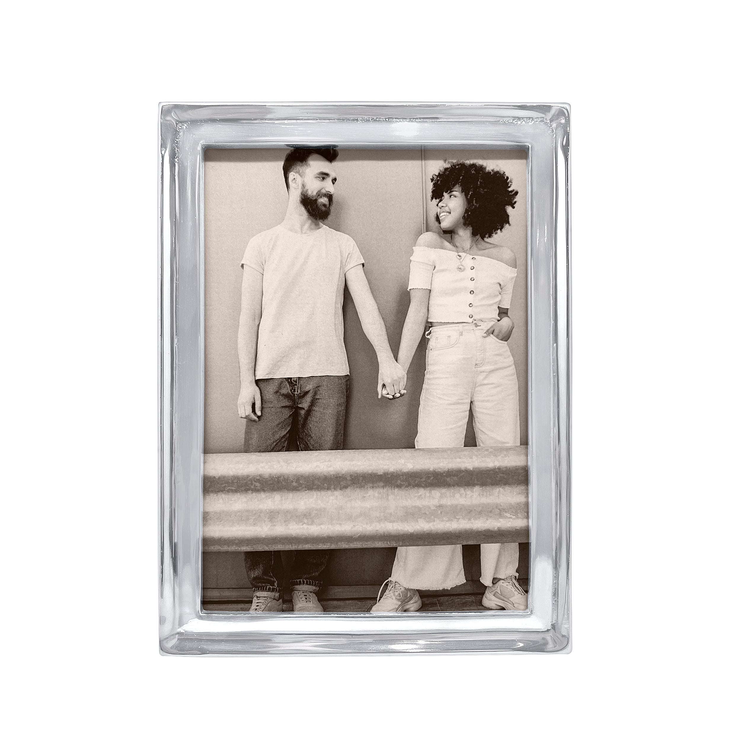 Best Day Ever Beaded Frame 5x7 | Lux Bond & Green