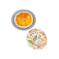 Orange and Aperol Spritz Beaded Coaster Set