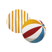 Beach Ball and Stripes Coaster Refill, 40 Count