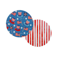 Uncle Sam Hat 250 Celebration Beaded Coaster Set