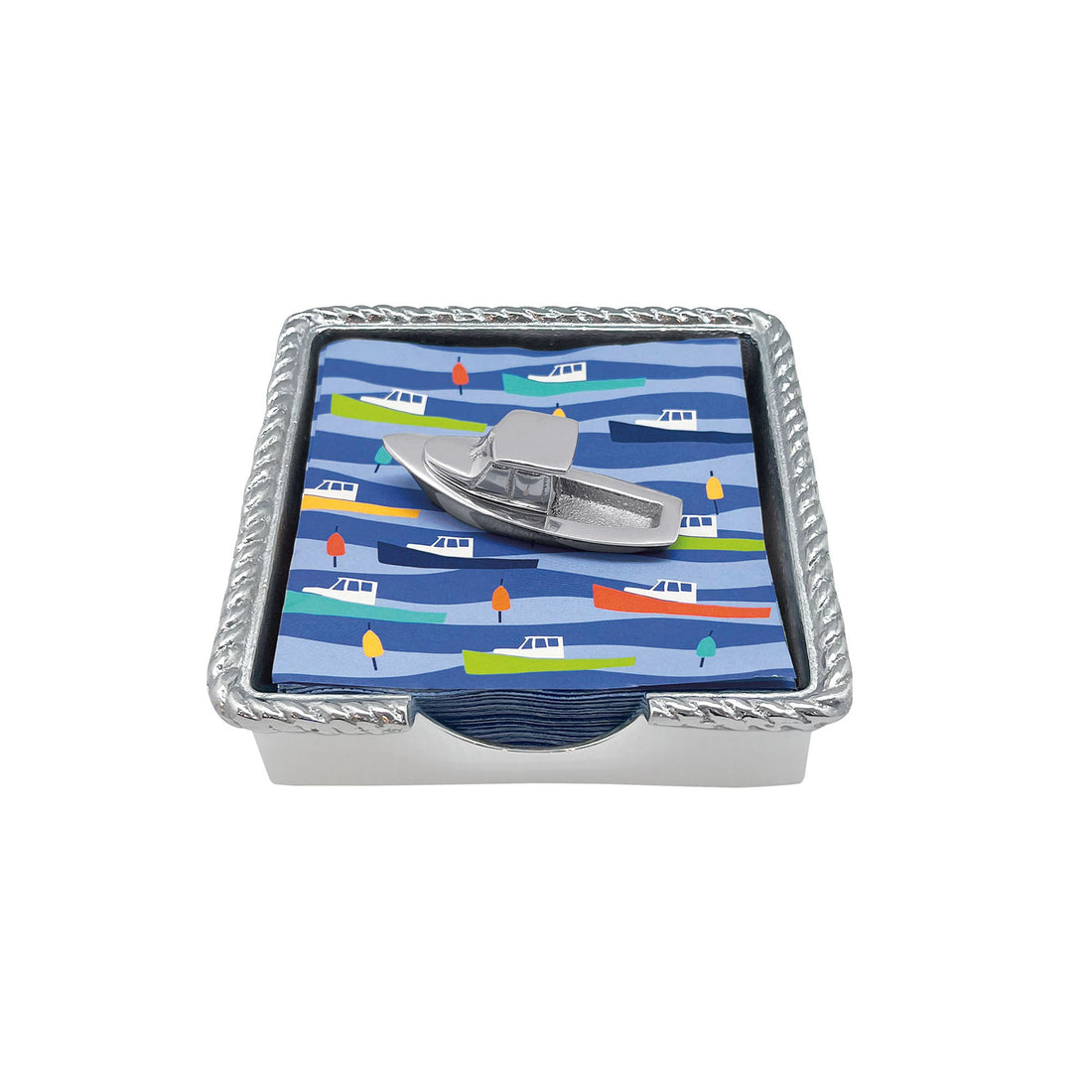 Coffret de serviettes en corde pour bateau à moteur