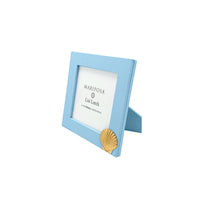 Scallop Periwinkle Blue 4x4 Frame