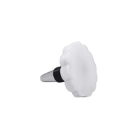 White Scallop Bottle Stopper