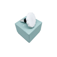 White Scallop Bottle Stopper