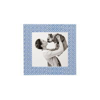 Double Sided Fretwork and Denim Blue 4x4 Frame