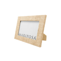 Coconut Grove Faux Grasscloth 4x6 Frame