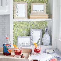 Coconut Grove Faux Grasscloth 4x6 Frame