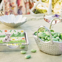 Bunny Beaded Napkin Box