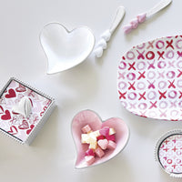 White Small Heart Bowl