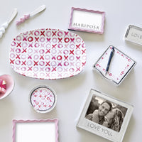 Hearts Beaded Coaster Set
