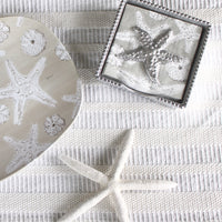 Boîte à serviettes en perles étoile de mer
