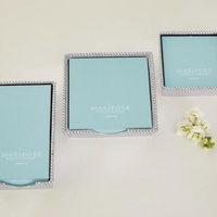 Beaded Cocktail Napkin Box with Insert