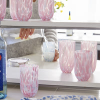 Sip Sip Rosa Splash Stemless Glass