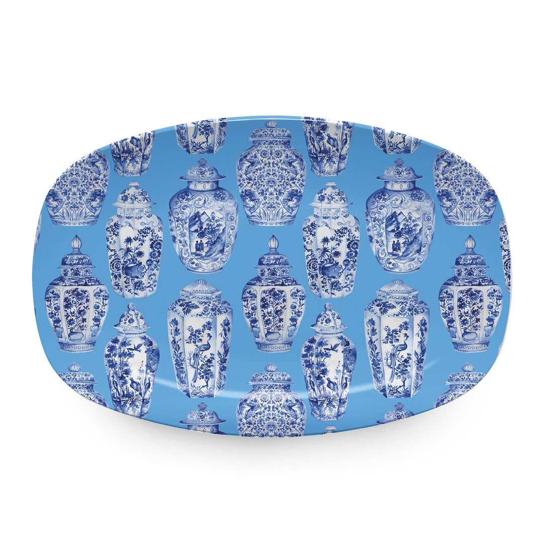Canton Blue Platter- | Mariposa