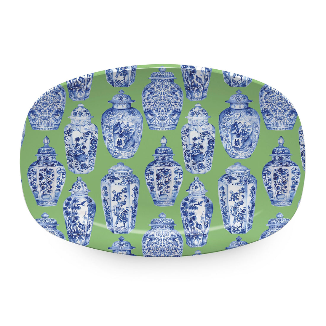 Canton Green Platter- | Mariposa