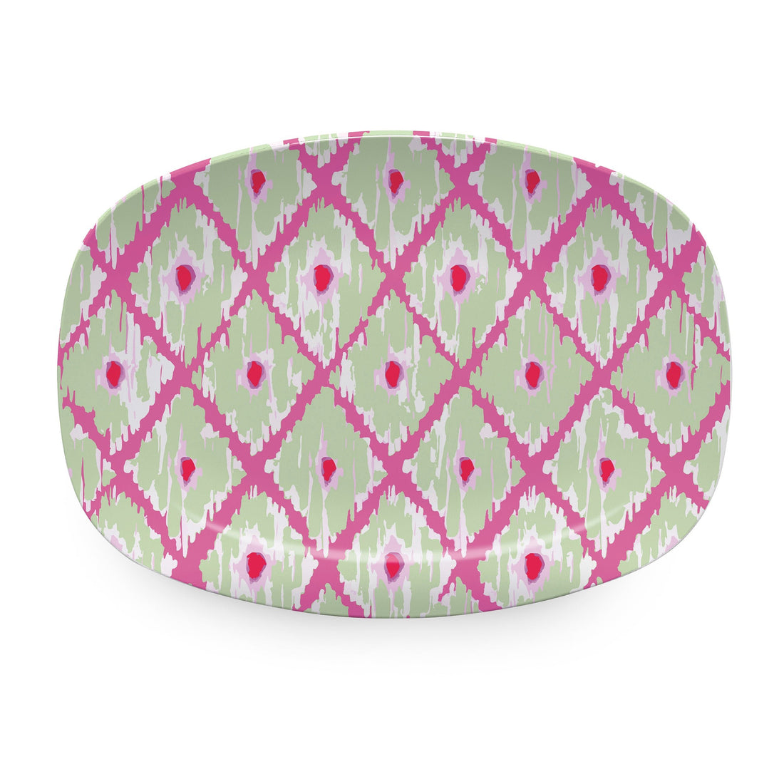 Ikat Chic Platter- | Mariposa