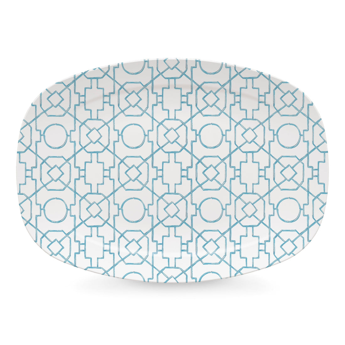 Aqua Trellis Platter