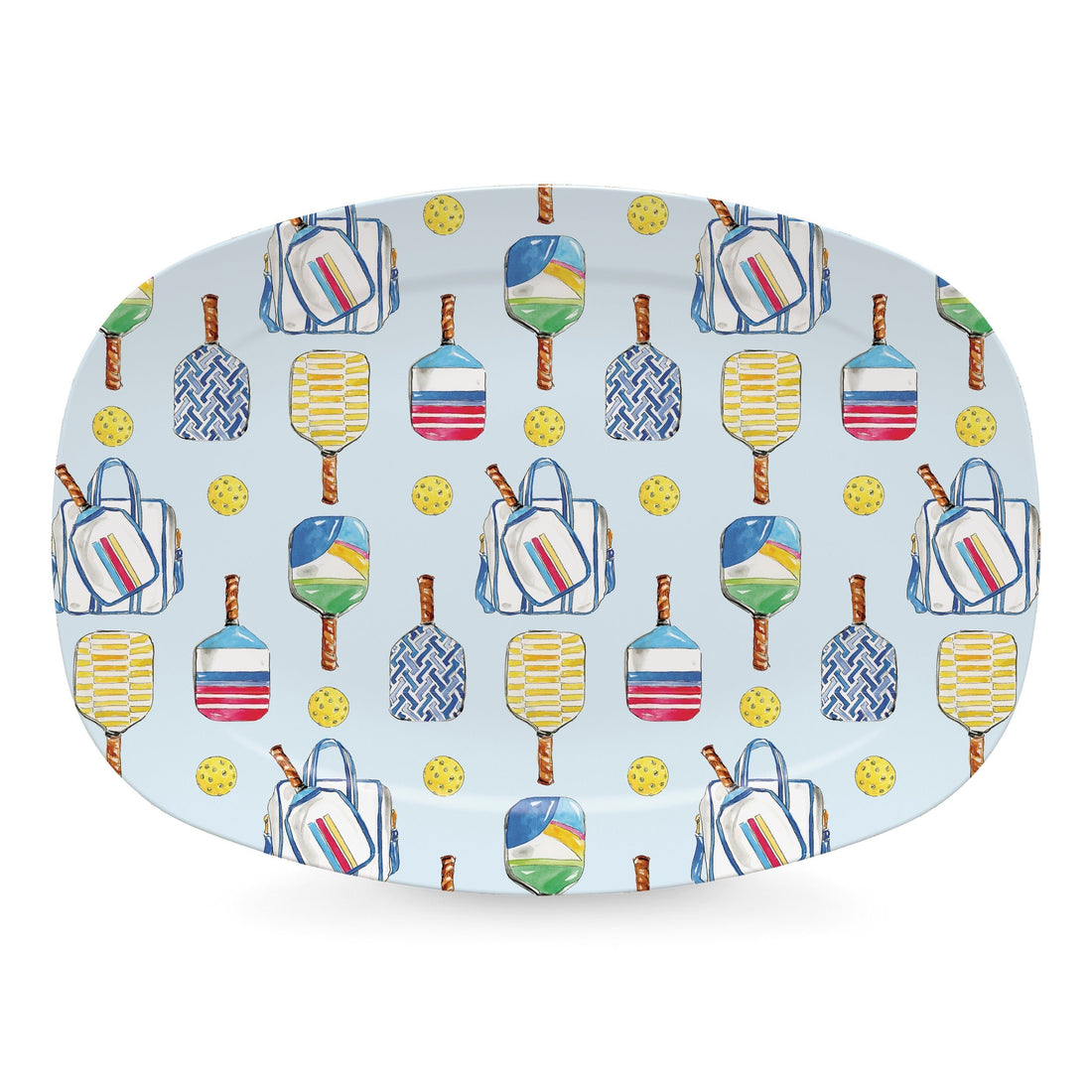 Plateau de palettes de pickleball