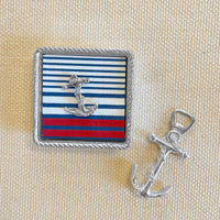 Anchor Rope Napkin Box Set