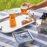 Motorboat Rope Napkin Box Set