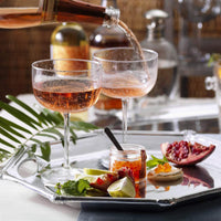 Bellini Clear Champagne Coupe-Glassware-|-Mariposa