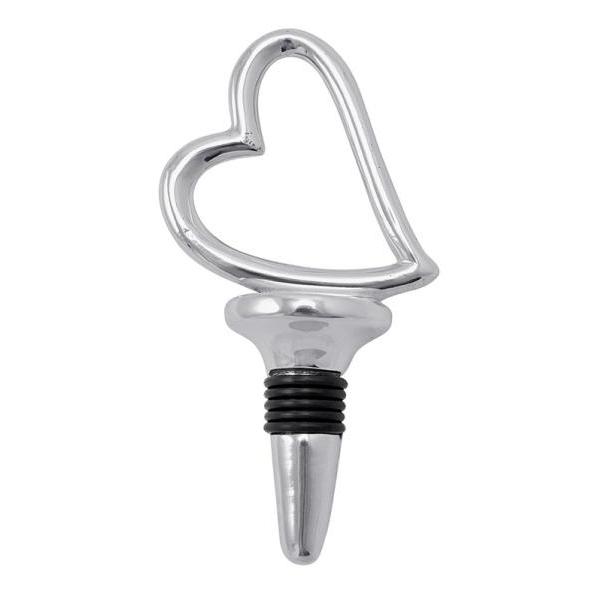 Heart Bottle Stopper | Mariposa Barware