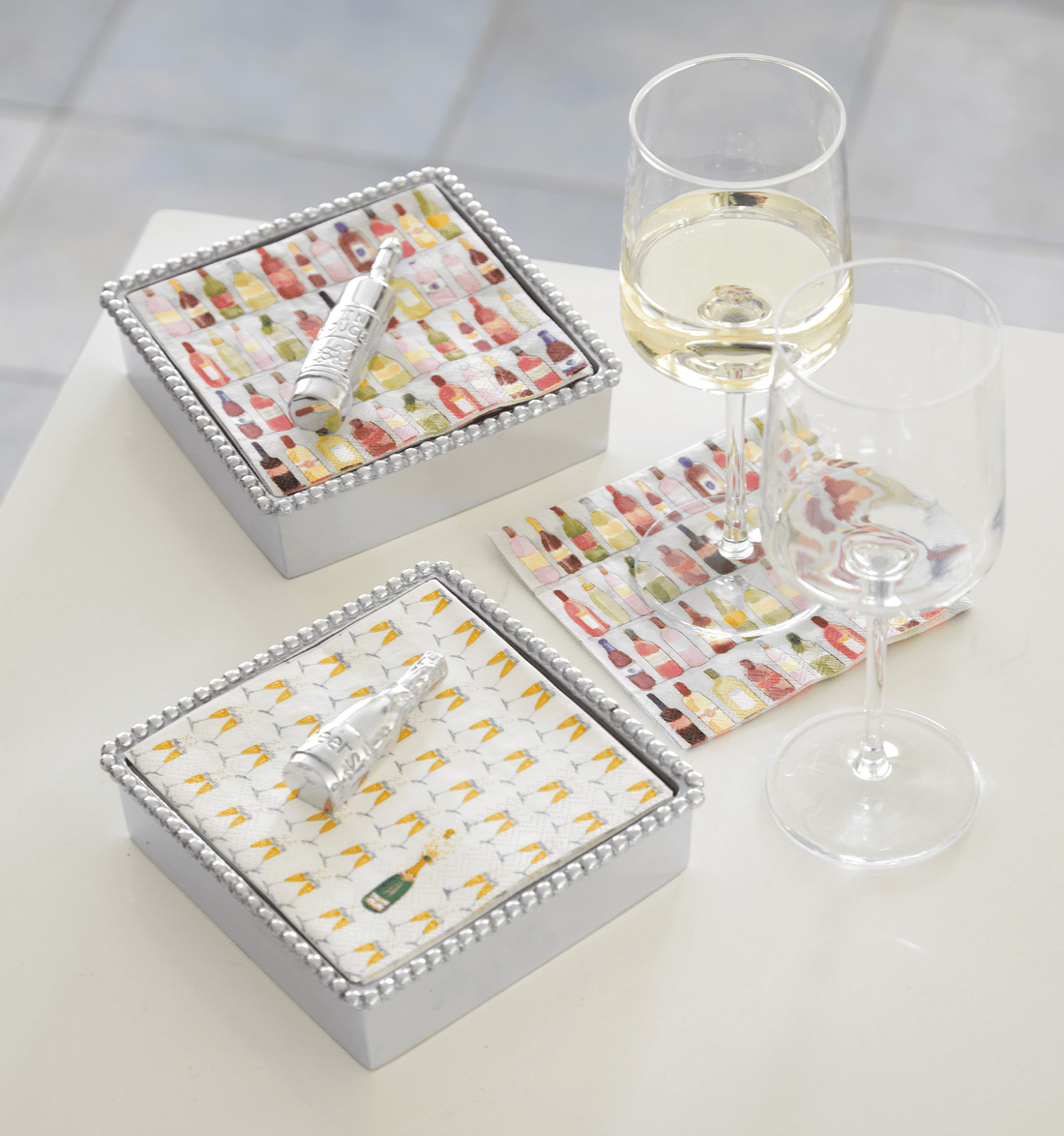 Poids des serviettes en champagne