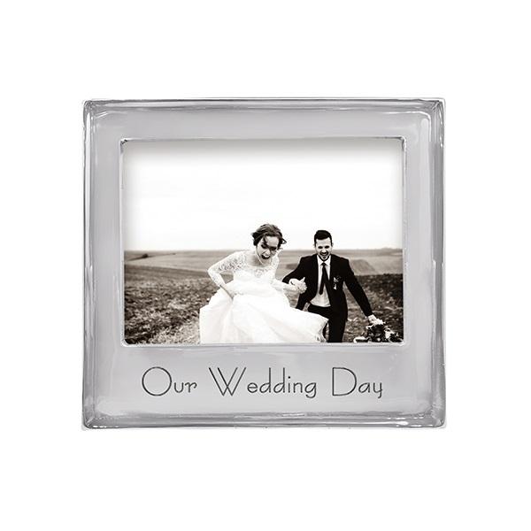 wedding dress frame Mariposa : Our Wedding Day Signature 5x7 Frame