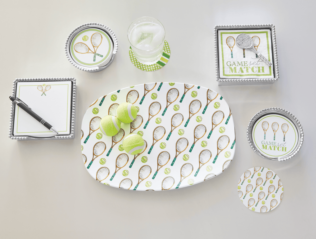 Ensemble de bloc-notes en perles de tennis