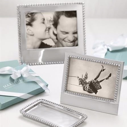 Beaded 4x6 Engravable Statement Picture Frame