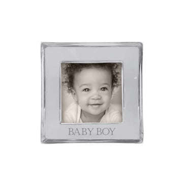BABY BOY Signature 4x4 Frame-Statement Frame | Mariposa