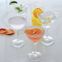 Bellini Clear Champagne Coupe-Glassware | Mariposa