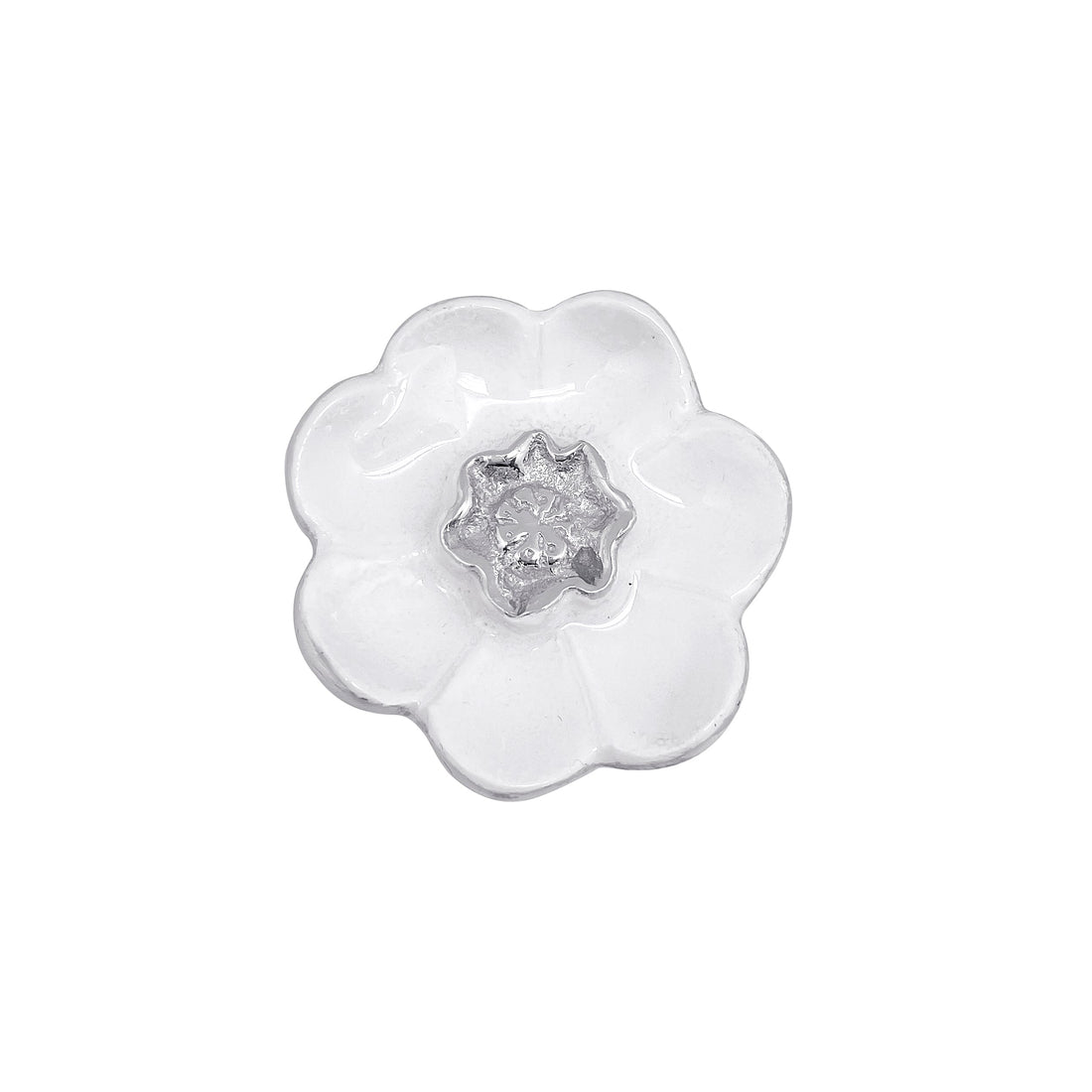 White Flower Napkin Weight