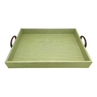 Palma Tortoise Handled Large Tray- | Mariposa