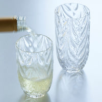 Sip Sip Wave Verre sans pied transparent