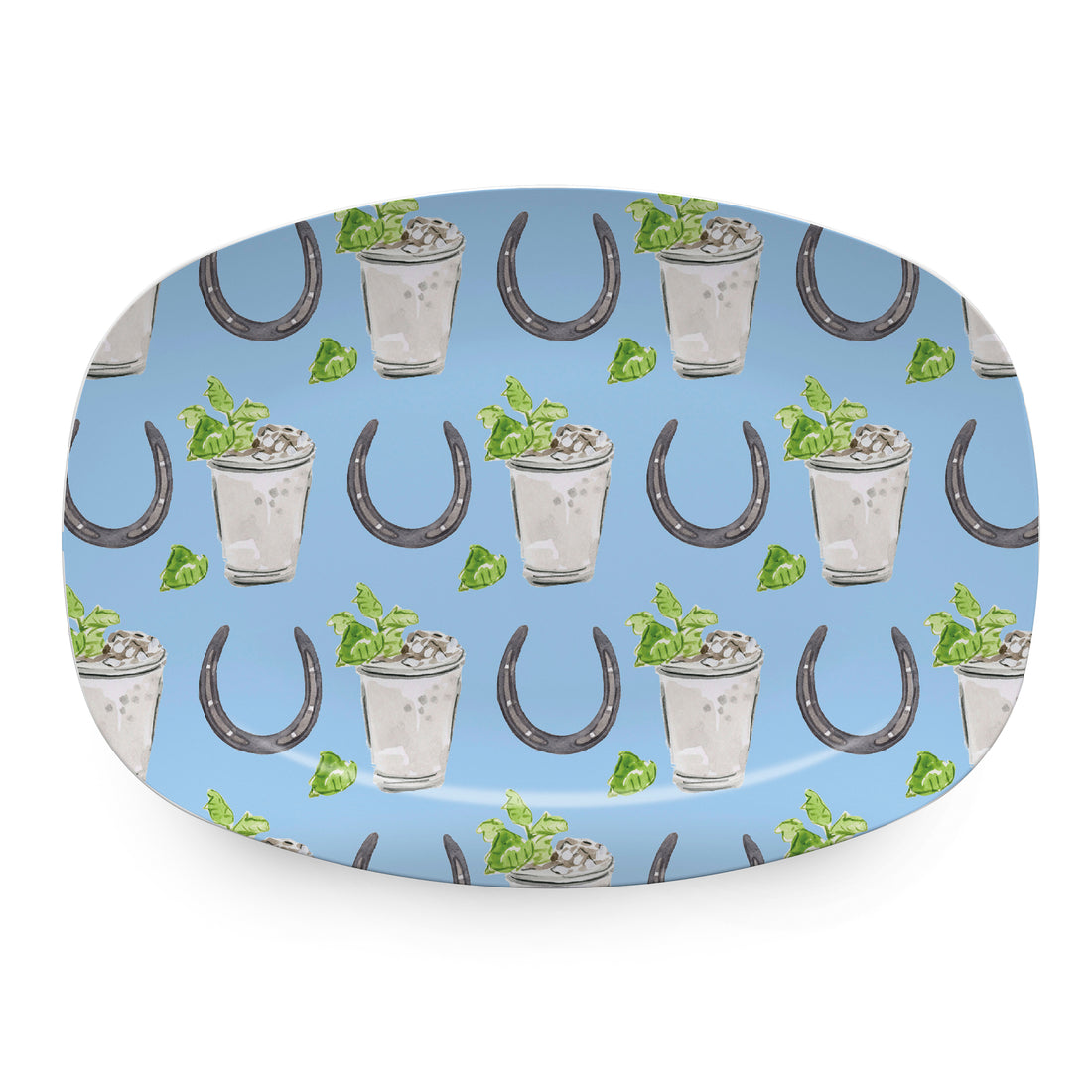 Horseshoes & Juleps Platter- | Mariposa