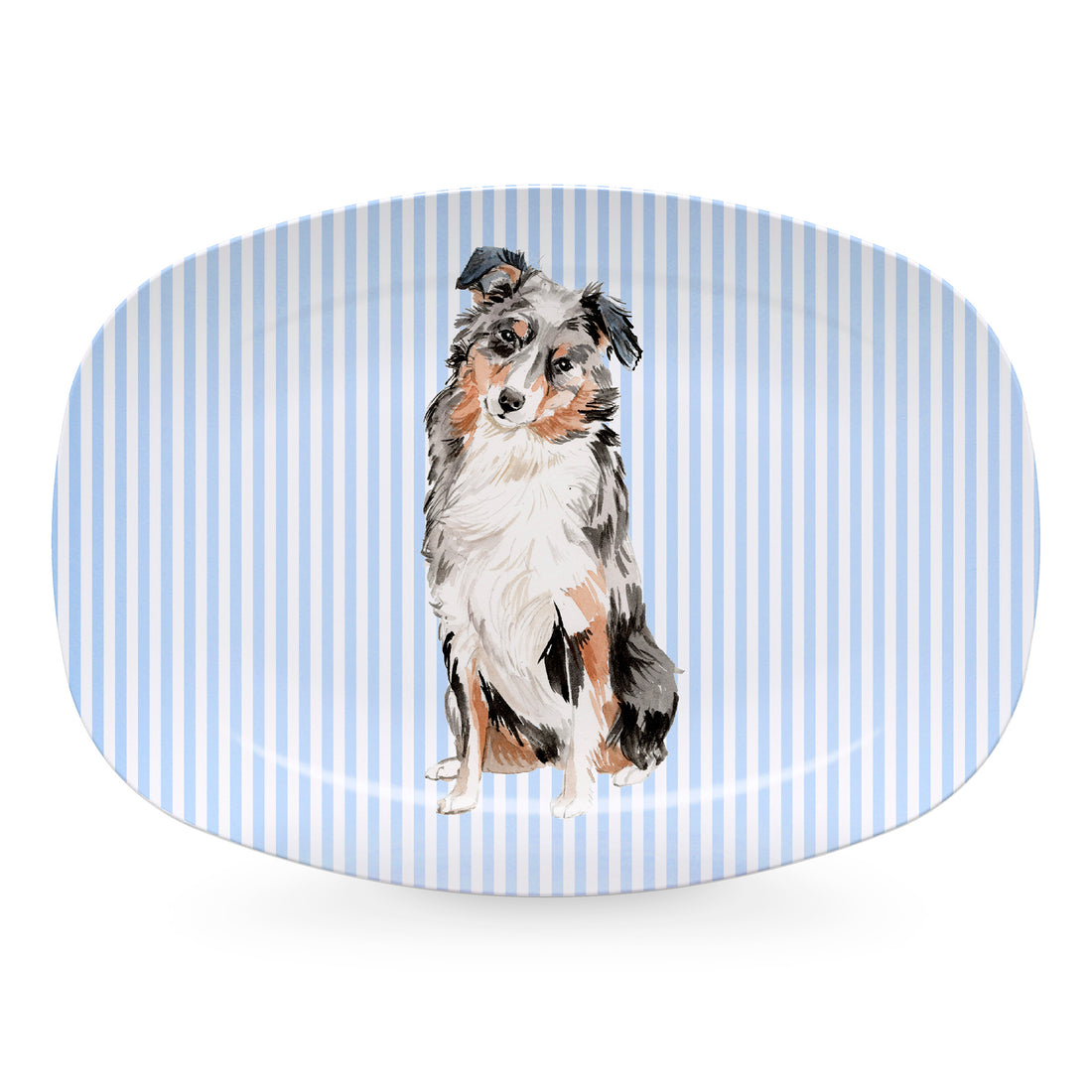 Best Friends Australian Shepherd Platter- | Mariposa