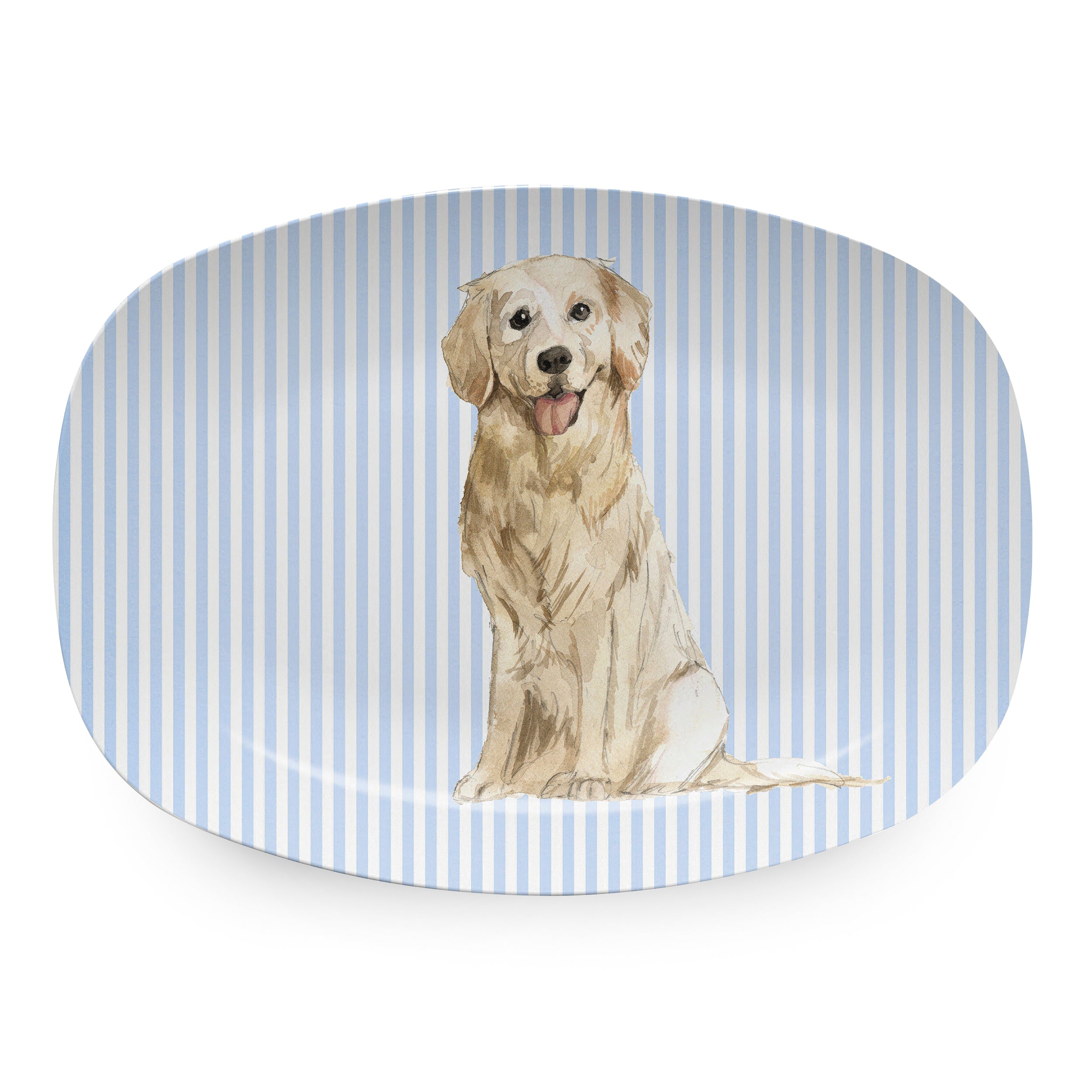 Best Friends Golden Retriever Platter | Mariposa