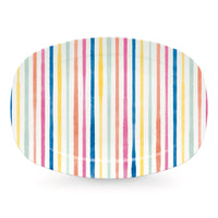 Confetti Simple Stripes Platter