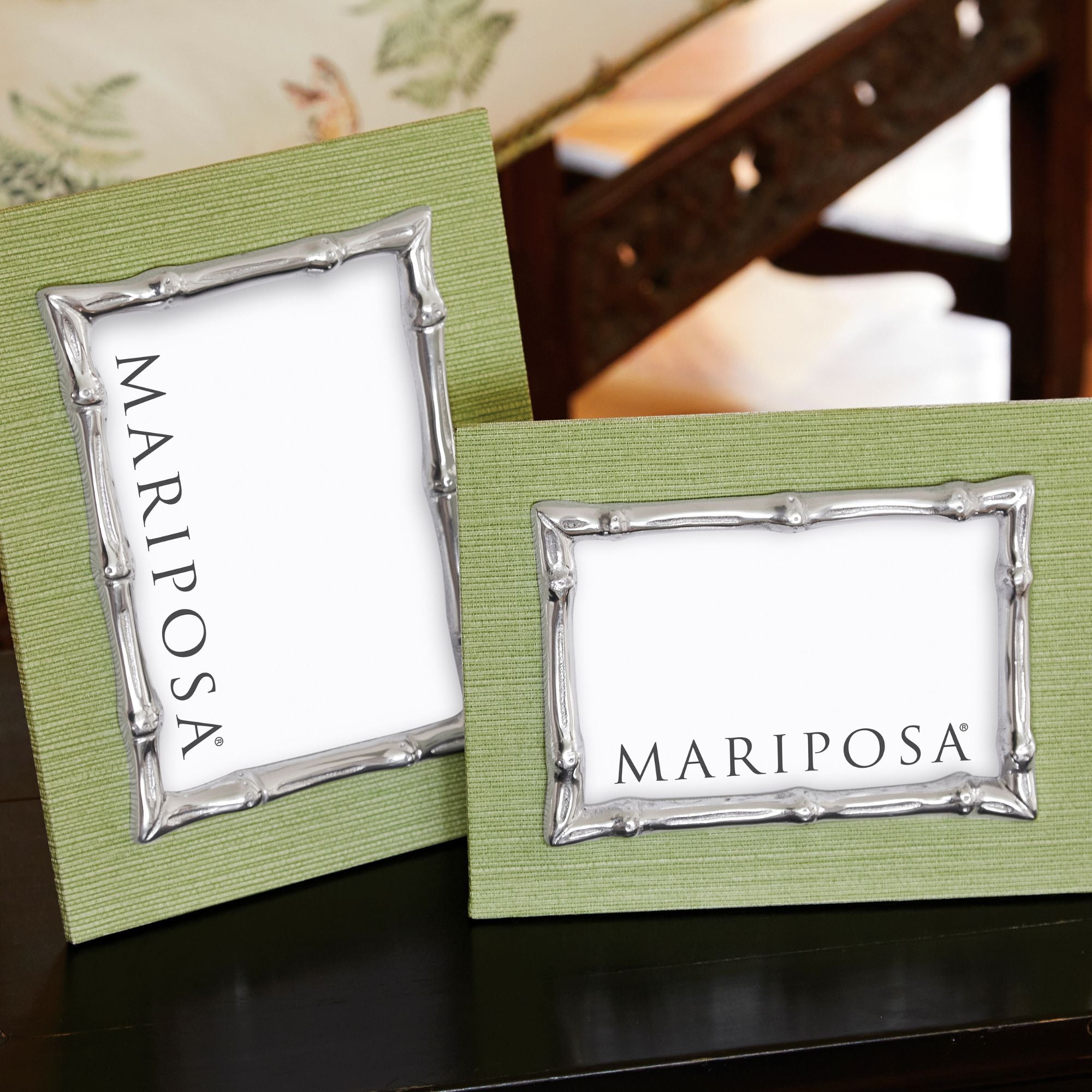 Mariposa Bamboo Green 4x6 Frame