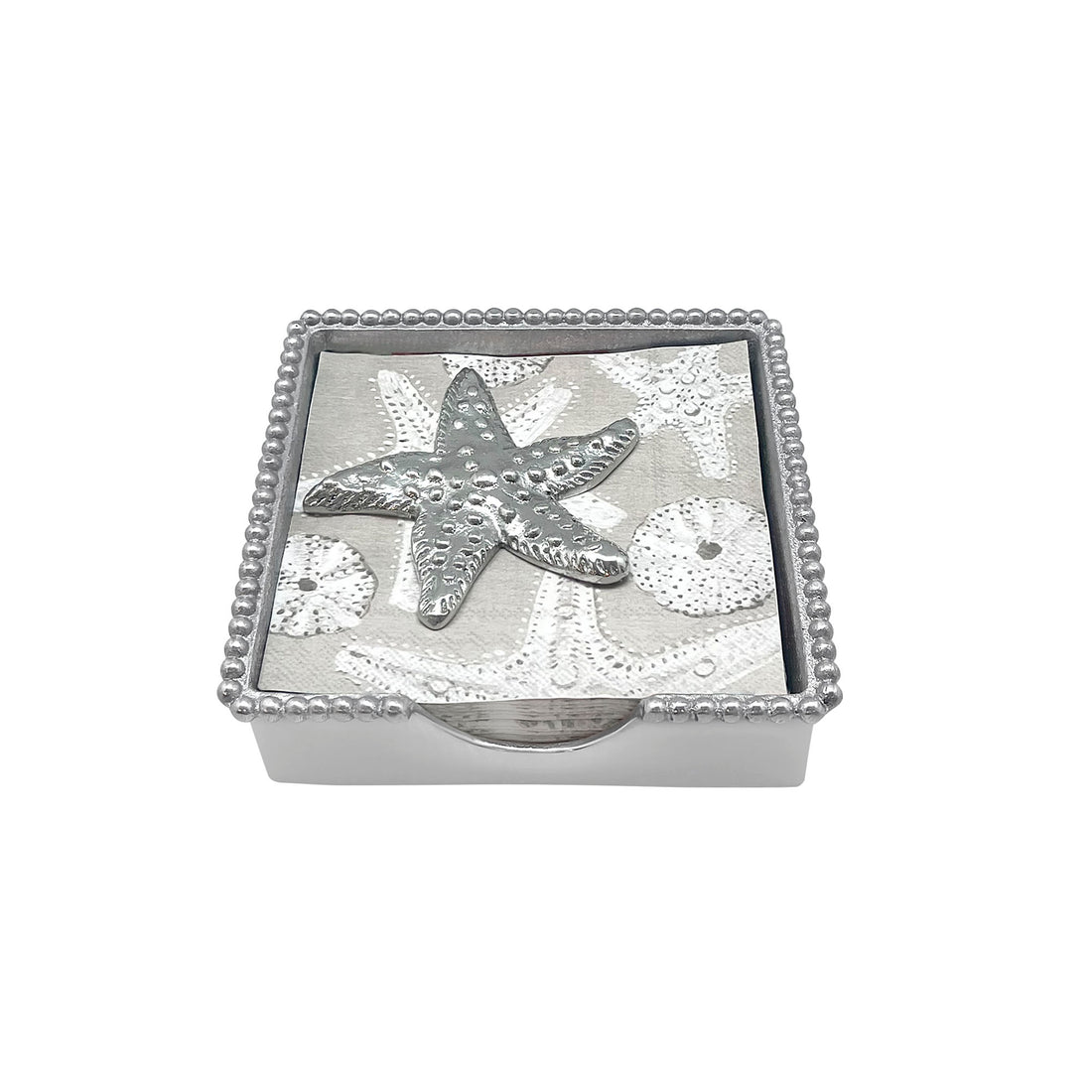 Sea Star Beaded Napkin Box